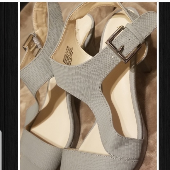 Nine West Women Gray Heels Size 9 1/2 M NWOT - Picture 8 of 8